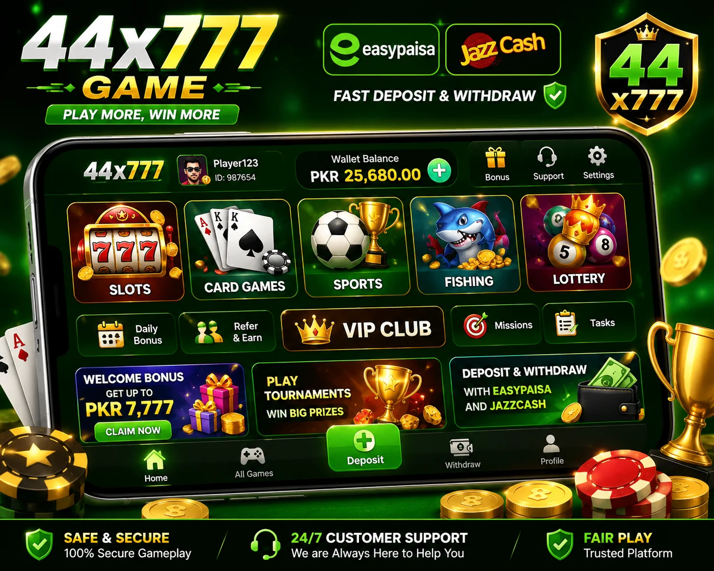 44x777 Game