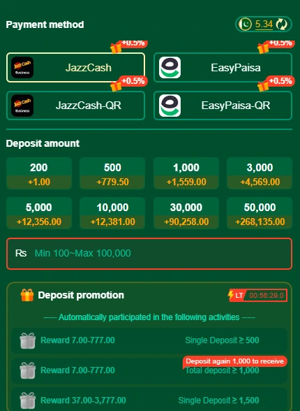 C222 Game payment method